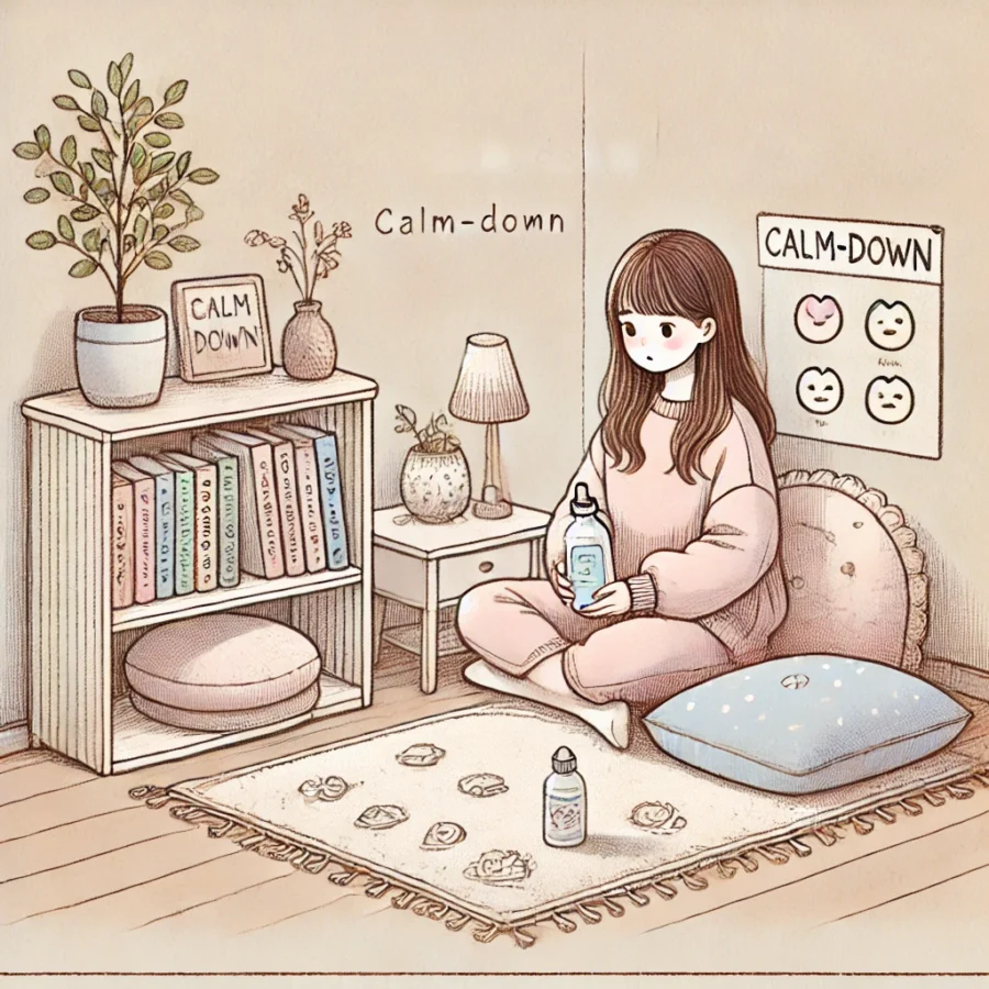 Dibujo rincón de la calma